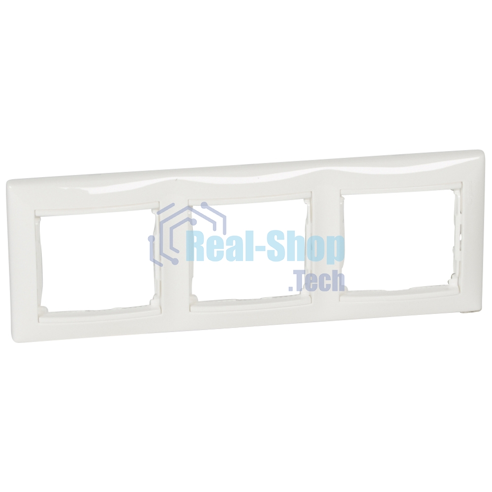 Рамка 3-м Valena горизонт. бел. (DIY-упак.) Legrand 694242