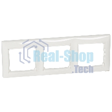 Рамка 3-м Valena горизонт. бел. (DIY-упак.) Legrand 694242