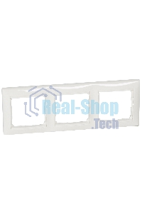 Рамка 3-м Valena горизонт. бел. (DIY-упак.) Legrand 694242