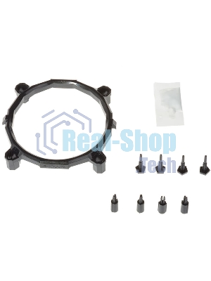 Кулер Cooler ID-Cooling DK-01 черный/серебристый 92мм алюминий 2500rpm 29db 95W 52мм