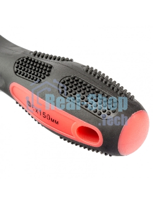 Отвертка Matrix Anti-Slip, SL6,0 х 150 мм, CrV, двухкомп. рукоятка