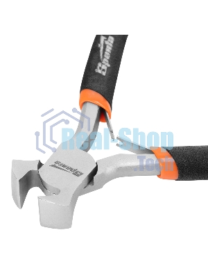 Кусачки торцевые Mini Sparta 105 мм, никелированные, авторазжим