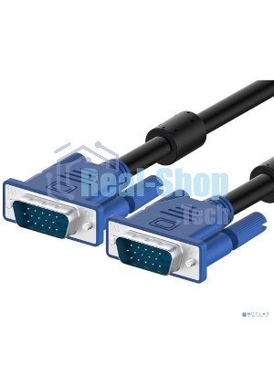 Кабель KS-is KS-456-10 VGA монитор видеокарта 15M-15M, 10м