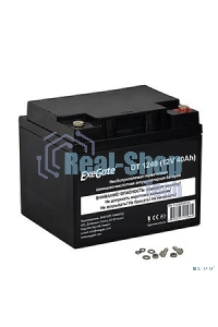 Батарея ExeGate DT 1240 (12V 40Ah), клеммы под болт М6