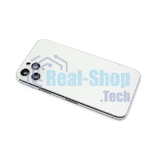 Задняя крышка (корпус) в сборе с рамкой для Apple iPhone 11 Pro белый