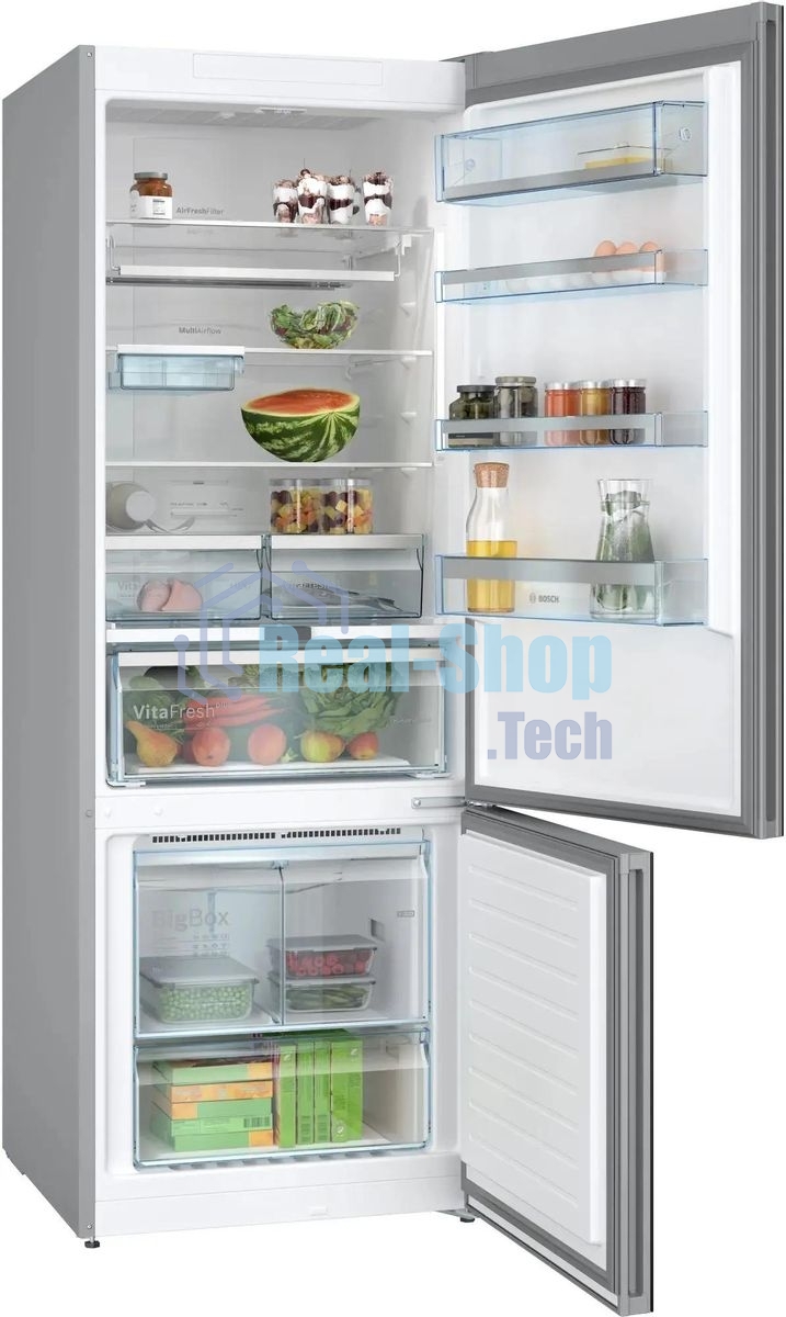 Холодильник Bosch KGN56LB31U черный двухкамерный 400/105л морозилка снизу