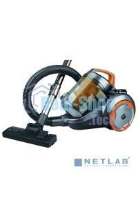 Пылесос Vitek VT-1894 оранжевый, питание от сети, 400 Вт, уборка сухая, пылесборник 2.5 л