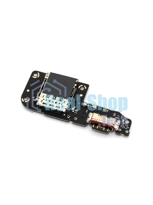 Нижняя плата (шлейф) с разъемом зарядки и микрофоном для Xiaomi Poco F5 (23049PCD8G)