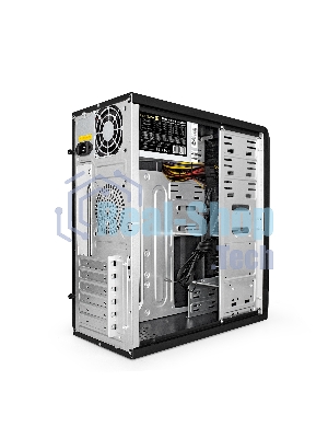 Компьютерный корпус Miditower ExeGate CP-606U-AB600 (ATX, AB600 с вент. 8см, 1хUSB/1хUSB 3.0, аудио)