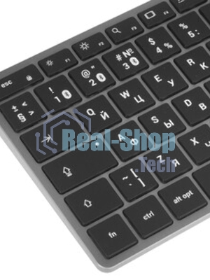 Клавиатура Satechi Slim X2 беспроводная, Bluetooth, серый