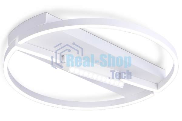 Светильник Ambrella light FL51459/1+1 WH белый 72W 3000K-6400K+4200K D600*110 (ПДУ РАДИО 2.4G)