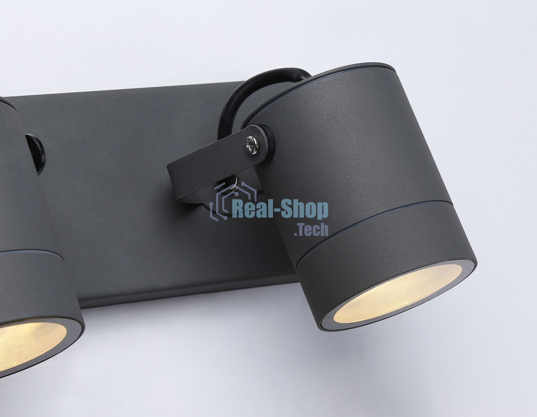 Светильник Ambrella light ST3887/2 GR серый IP54 GU10/2 max 35W 250*80*85