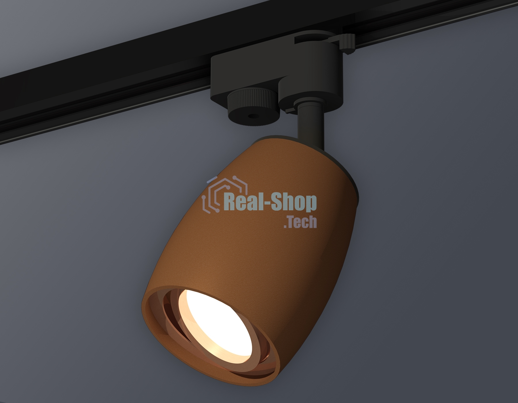 Светильник Ambrella light XT1124005 SCF/PPG кофе песок/золото розовое полированное MR16 GU5.3 (A2521, C1124, N7005)