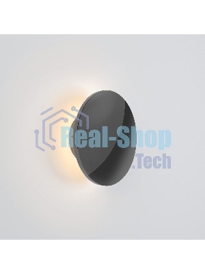 Светильник настенный светодиодный MRL LED 1126/ Mini Disc черный жемчуг