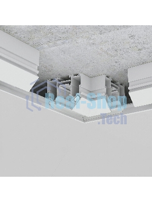 Slim Magnetic Коннектор угловой внутренний для шинопровода в натяжной потолок 85204/00 (черный) 85205/00