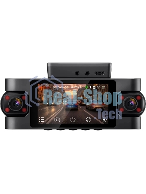 Видеорегистратор TrendVision Proof 360 GPS Ultra черный 2Mpix 2160x3840 2160p 150гр. GPS SigmaStar SSC8838G