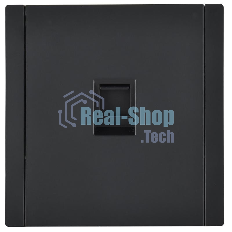 Розетка компьютерная RJ45 кат.6 IEK FORTE&PIANO FP131 черный