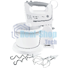 Миксер стационарный Bosch MFQ36460 450Вт белый/серый