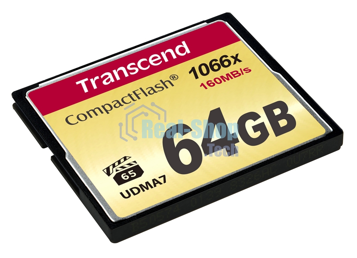 Флеш карта CF 64Gb Transcend TS64GCF1000 (1000X) 