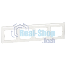 Рамка 4-м Valena горизонт. бел. (DIY-упак.) Legrand 694255