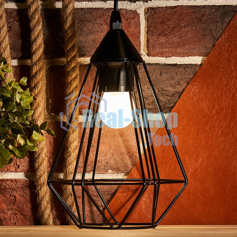 Лампа светодиодная филаментная Rexant Шарик GL45 9.5 Вт 915 Лм 4000K E27 матовая колба