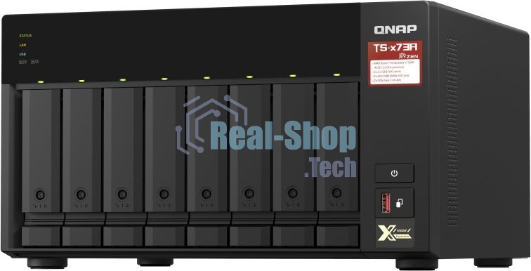 Сетевое хранилище без дисков SMB QNAP TS-873A-8G NAS, 8 trays 3,5