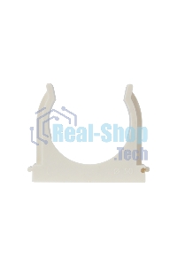 Крепеж-клипса для монтажного пистолета Rexant Ø 50 мм, белая (25 шт/уп)