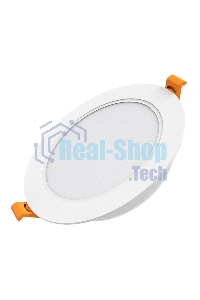 Светильник Gauss Elementary Downlight 5Вт 4000K белый круглый