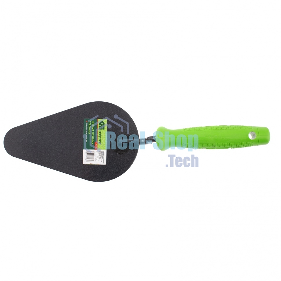 Кельма печника Сибртех, стальная, пластиковая ручка