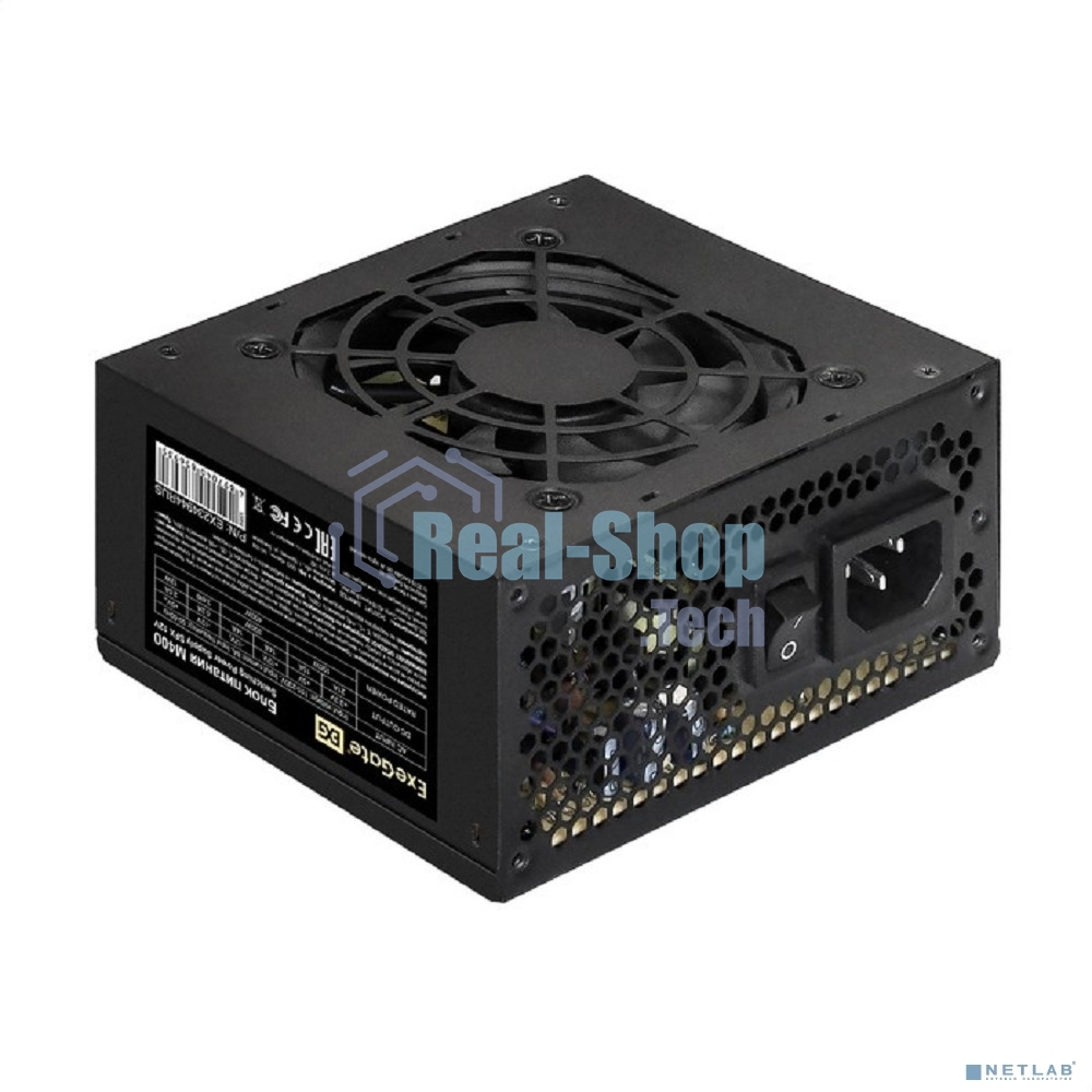Блок питания ExeGate M400 (EX234944RUS), 400Вт, 80мм, черный