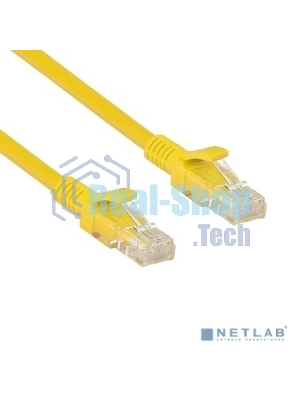 Патч-корд ExeGate UTP-RJ45-RJ45-5e-5M-YL, UTP, cat.5e, 5м, желтый