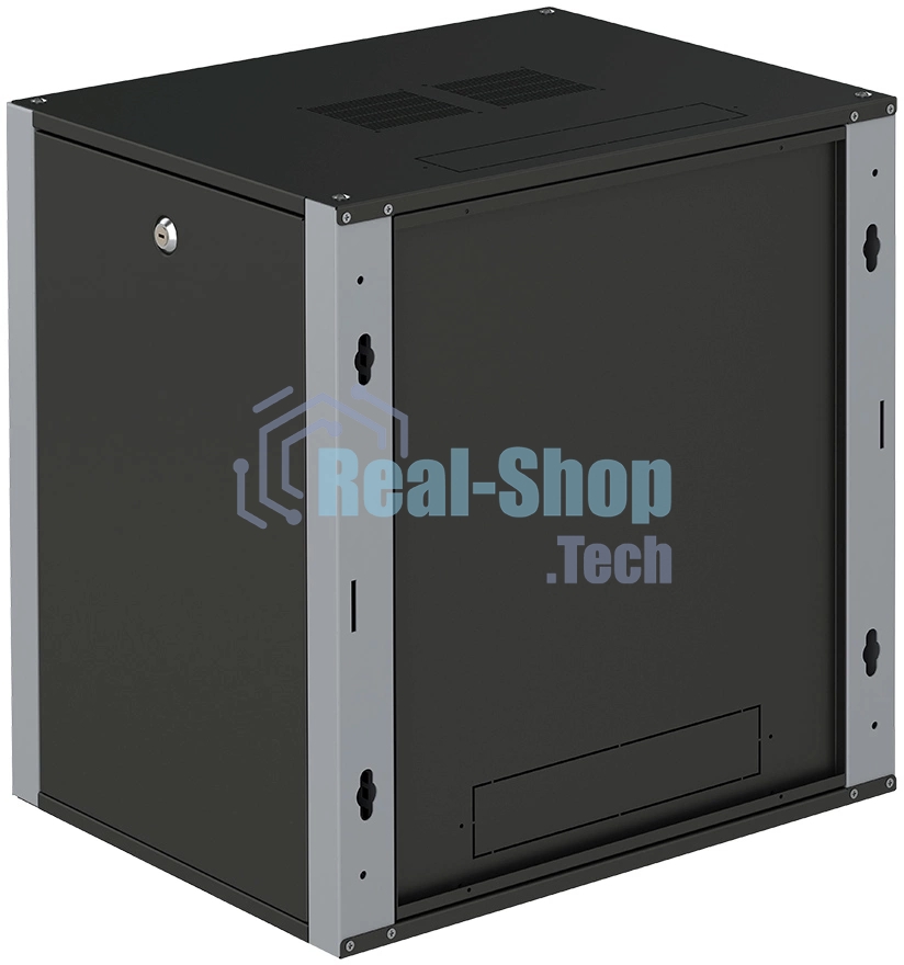 Шкаф коммутационный Sysmatrix (WP 6612.930) настенный 12U 600x600 мм пер. дв. перфор. 2 бок. пан. 60 кг серый 24 кг IP20