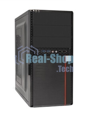 Компьютерный корпус Minitower ExeGate BA-204U-UNS350 (mATX, БП UNS350 с вент. 12см, 2*USB+2*USB 3.0, аудио, черный)