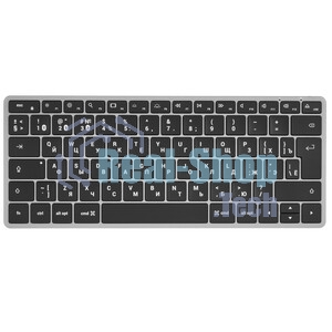 Клавиатура Satechi Slim X2 беспроводная, Bluetooth, серый