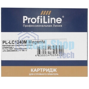 Картридж струйный для принтеров Brother PL-LC1240M MFC-J6510DW/6710DW/6910DW/DJ525 Magenta водн ProfiLine