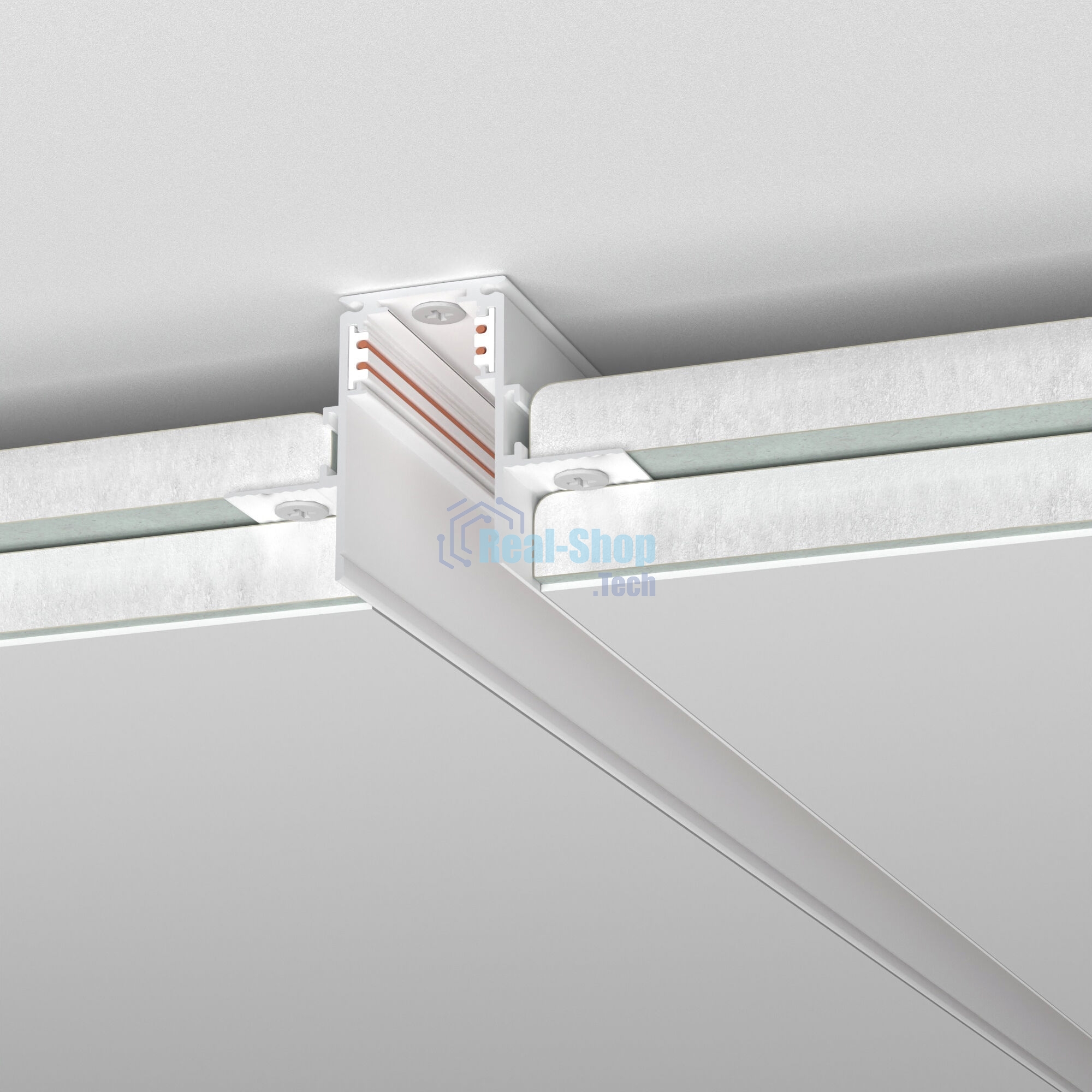 Slim Magnetic Шинопровод встраиваемый под ГКЛ 12,5мм (белый) (3м) 85208/00