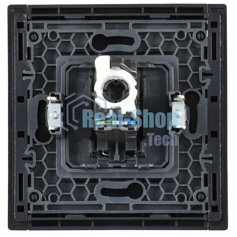 Розетка компьютерная RJ45 кат.6 IEK FORTE&PIANO FP131 черный
