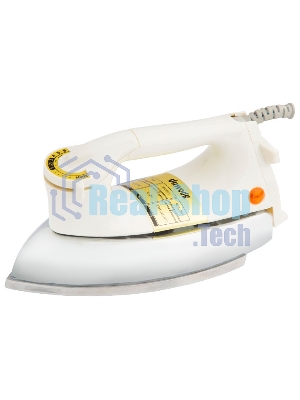 Утюг ЯРОМИР ЯР-003 белый Максимальная мощность 1400 Вт. Подошва из полированного алюминия. Автоматический контроль температуры нагрева. Индикатор нагрева утюга. Терморегулятор. Цвет: белый.