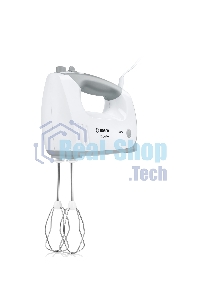 Миксер стационарный Bosch MFQ36460 450Вт белый/серый