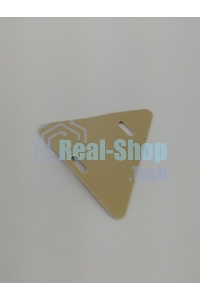 Бирка маркировочная мягкая У-136М (треугольник) (уп. 100 шт) PROxima EKF мм-136-t