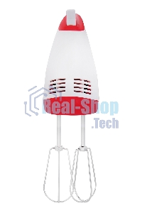 Миксер ручной Starwind SHM-251 250 Вт, белый/коралловый