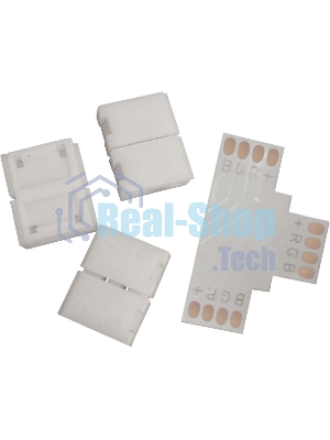 Набор коннекторов Gauss Basic для LED-ленты Т-образный RGb3014/5050/5060/5630 12V 10мм IP20