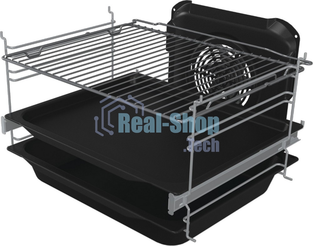 Плита электрическая Gorenje GECS5C70XA серебристый, конфорок 4 электрических, духовка 70 л, 50 см x 85 см x 59.4 см