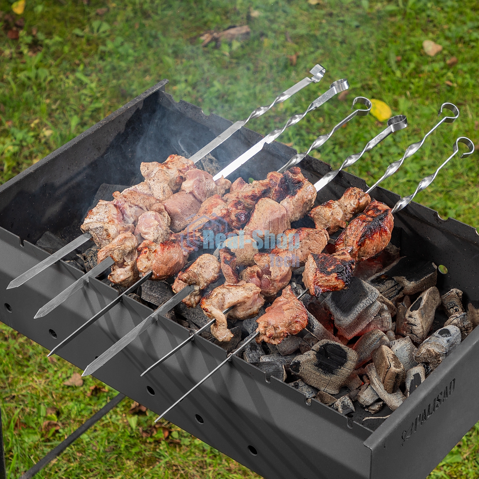 Шампуры с чехлом 60 см (6шт.) Camping Palisad