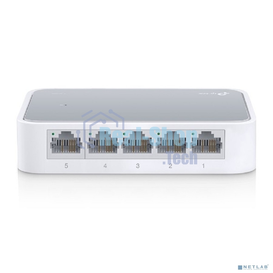 Коммутатор TP-Link SOHO TL-SF1005D Коммутатор 5-port 10/100M mini Desktop Switch, 5 10/100M RJ45 ports, Plastic case