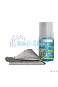 Чистящий спрей Defender для экранов/пластиковый флакон с пульверизатором 200 мл + микрофибра 20 х 20 см/Беларусь