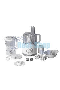 Кухонный комбайн Galaxy Line GL 2309, белый, пластик. чаша 1,5 л, 1000 Вт, 2 скорости и импульс. режим