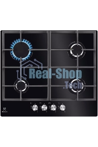 Газовая варочная панель Electrolux KGG6426K, независимая, черный