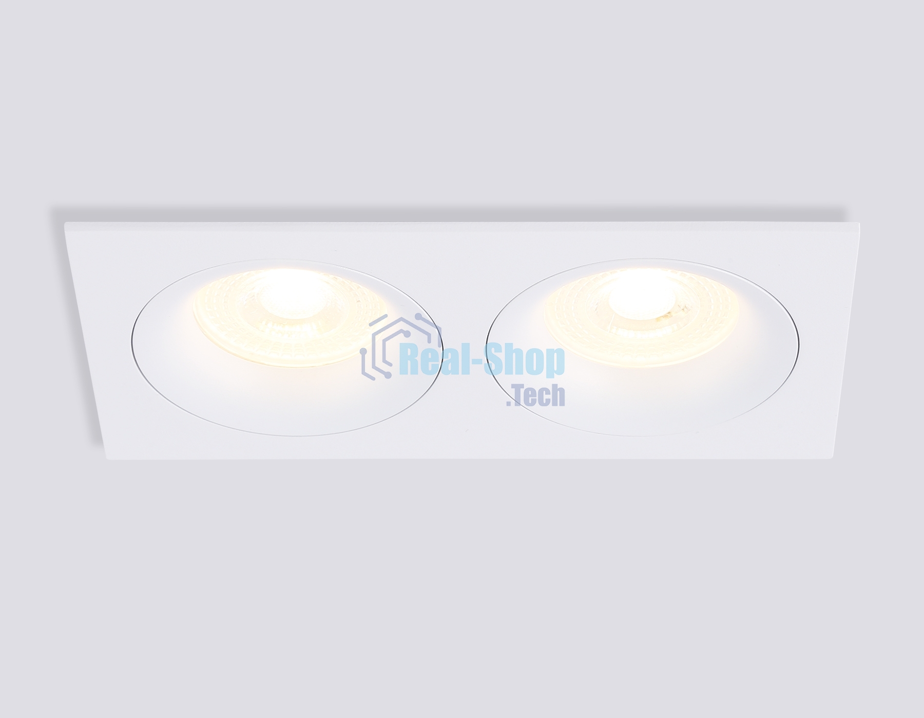 Светильник встраиваемый Ambrella light TN102731/2 WH белый GU5.3 175*92*23
