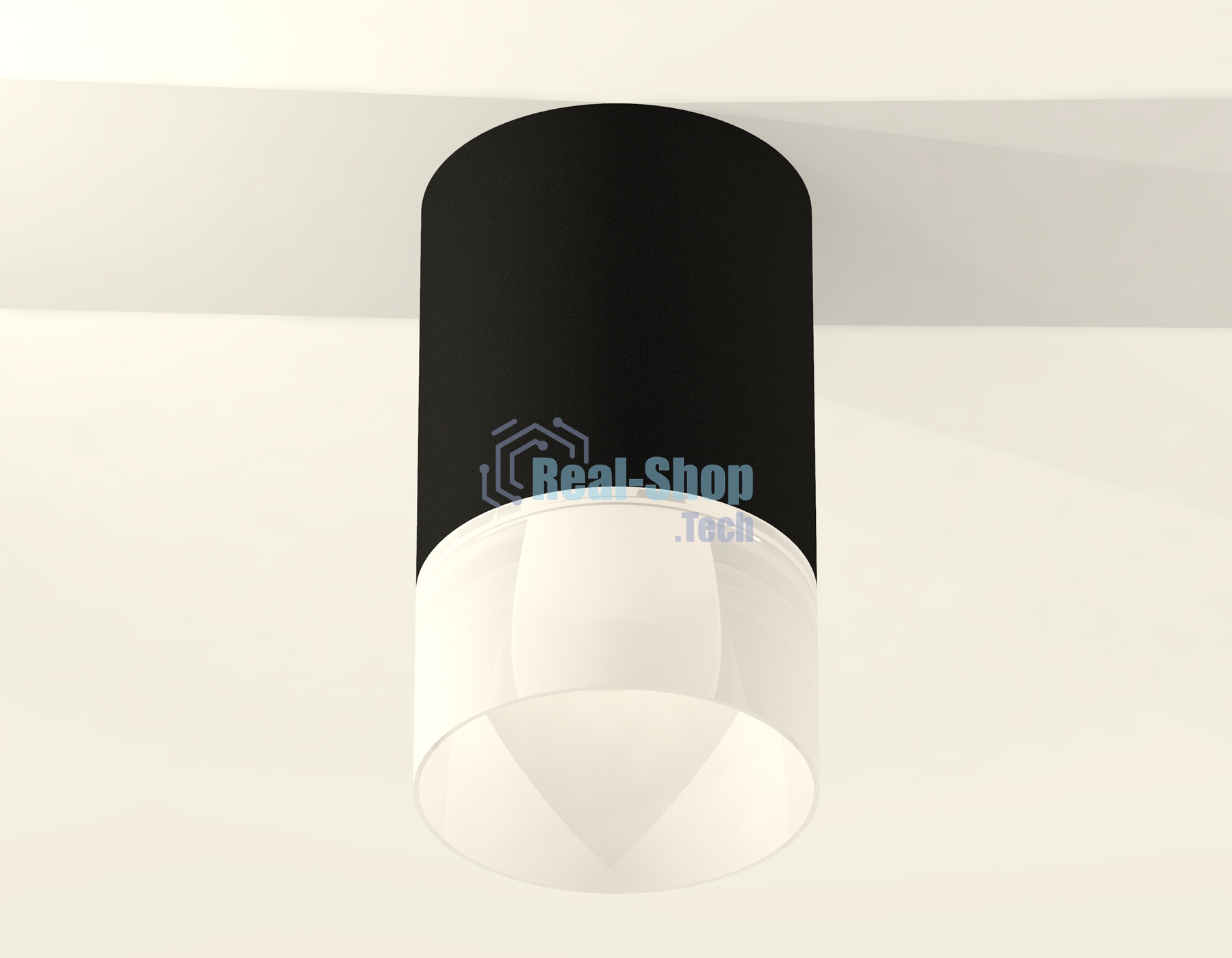 Светильник Ambrella Light XS7422025 SBK/FR черный песок/белый матовый MR16 GU5.3 (C7422, N7170)